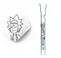 Lufka szklana z grafiką - Rick&Morty - Long  - 9cm