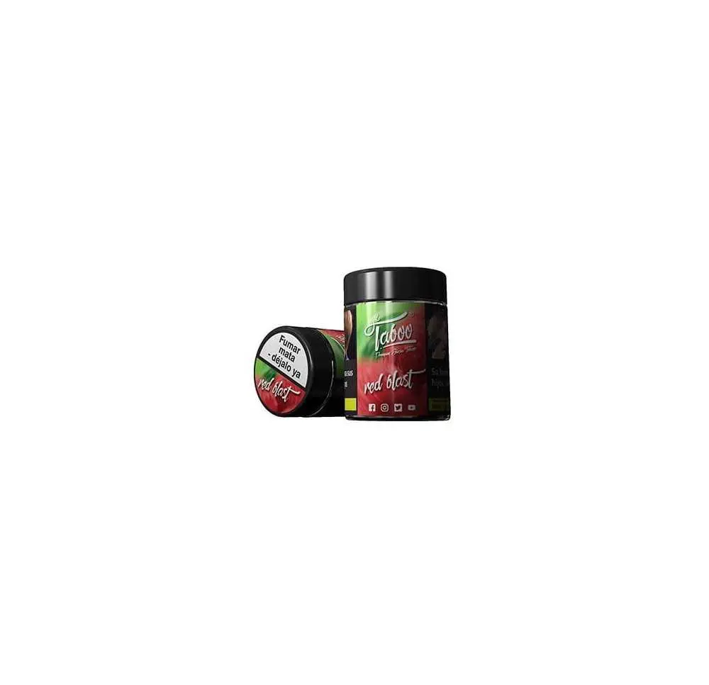 Tytoń do shishy Taboo Red Blast 50g MIĘTA MALINA (TYLKO ODBIÓR OSOBISTY)