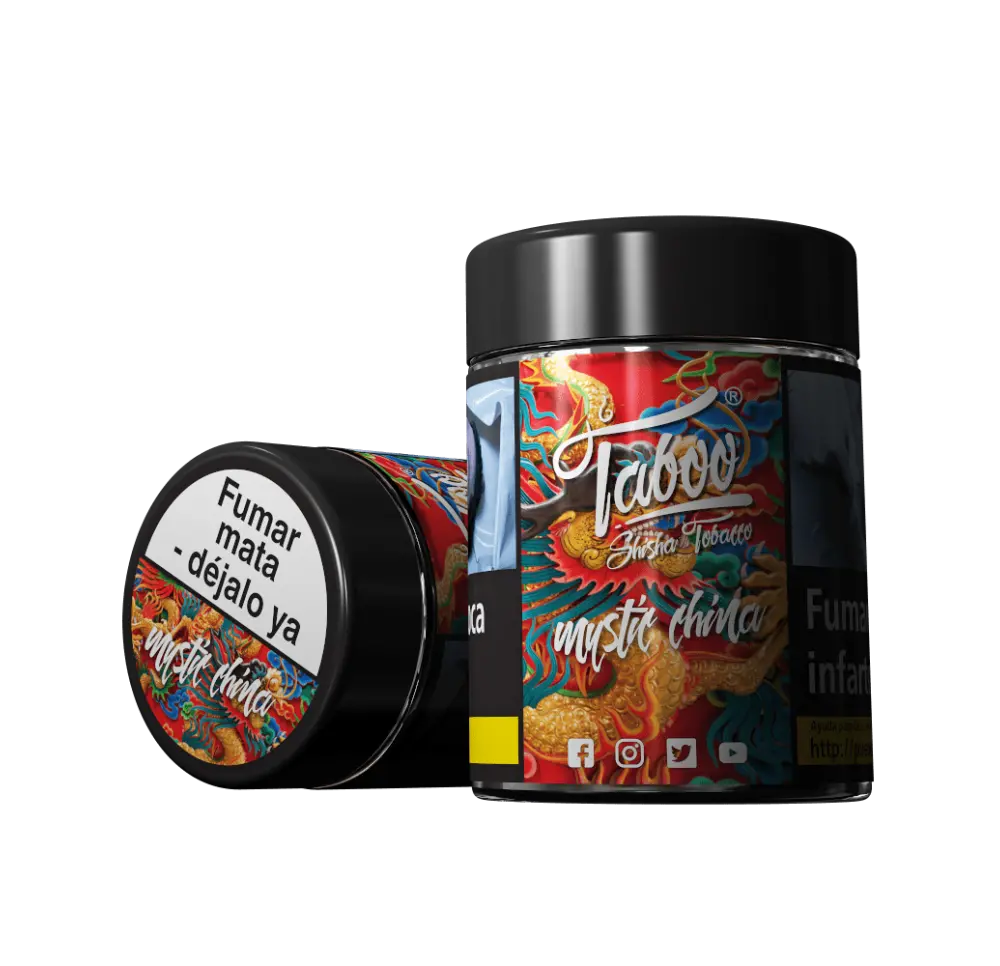 Tytoń do shishy Taboo Mystic China 50g LICZI (TYLKO ODBIÓR OSOBISTY)