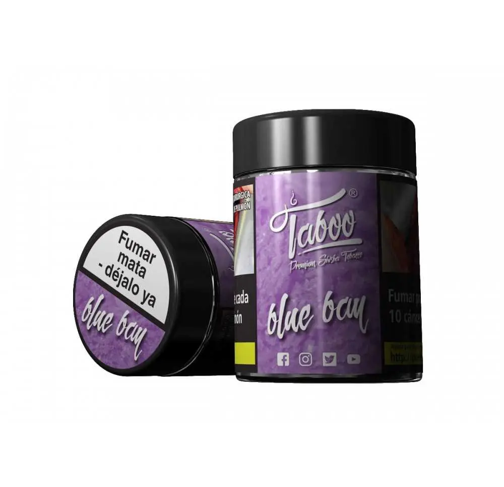 Tytoń do shishy Taboo Blue Bay 50g BORÓWKA MIĘTA