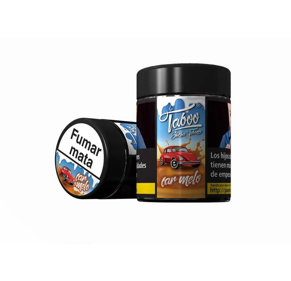 Tytoń do shishy Taboo Car Melo 50g Wanillia Karmel Ciastko (TYLKO ODBIÓR OSOBISTY)