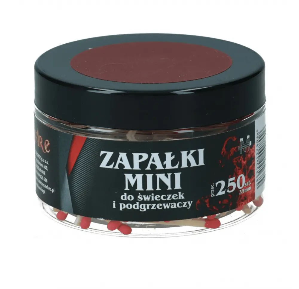 Zapałki Mini w słoiczku ok.250 szt.