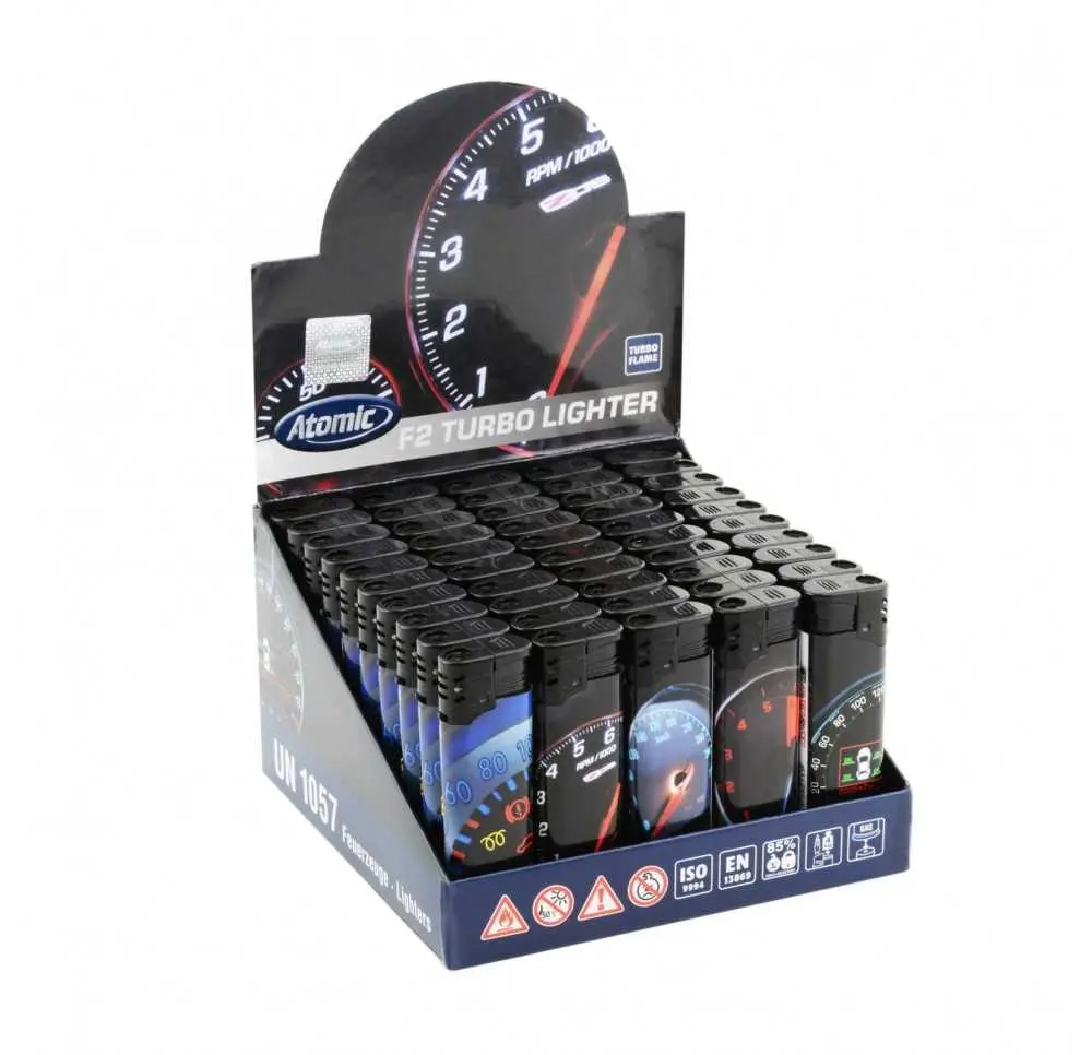 BOX - 50x Zapalniczka żarowa ATOMIC Turbo SPEEDMETER BOX