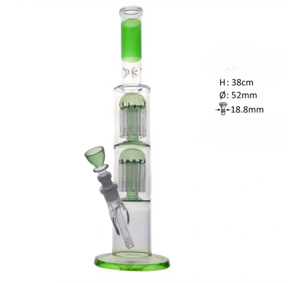 Bongo lodowe z filtracjami Greeny 38 cm 18,8 mm
