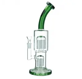 Bongo szklane Perun 27,5 cm xx mm zielone