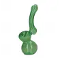 Szklany bubbler Plain 13,5 cm zielony