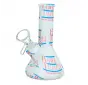 Bongo silikonowe świecące w ciemności Graphics 13 cm