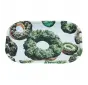 Tacka metalowa Green Donut 18x14 cm