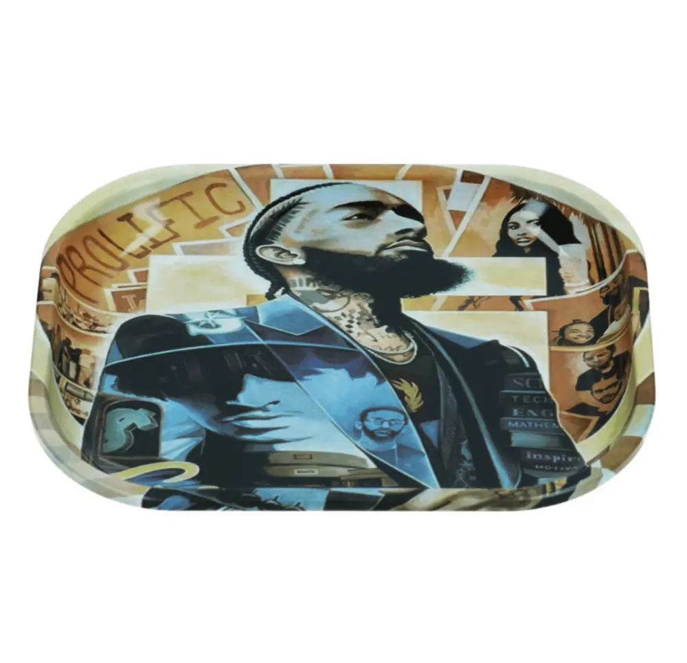 Tacka metalowa Nipsey Hussle18x14 cm