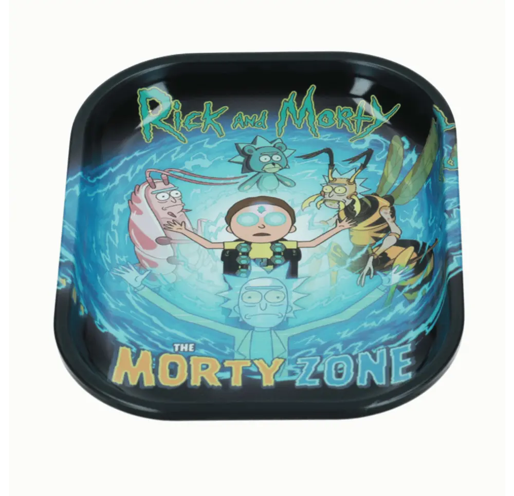 Tacka metalowa Morty Zone 18x14 cm