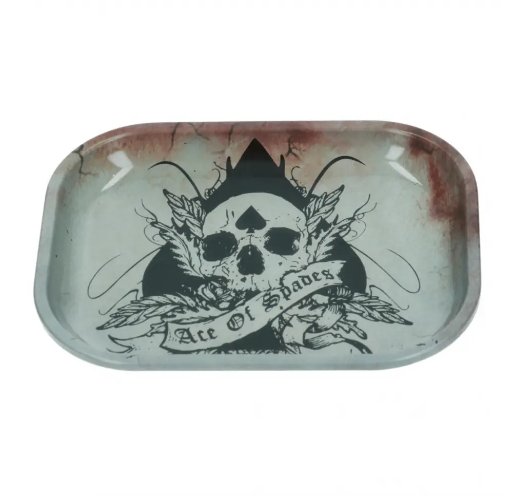 Tacka metalowa Muerte 18x14 cm