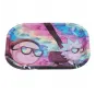 Tacka metalowa Psychedelic Rick 18x14 cm
