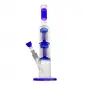 Bongo szklane z filtracjami Blue 38 cm 18,8 mm