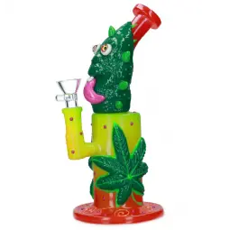 Bongo szklane Pickle 22 cm XX mm