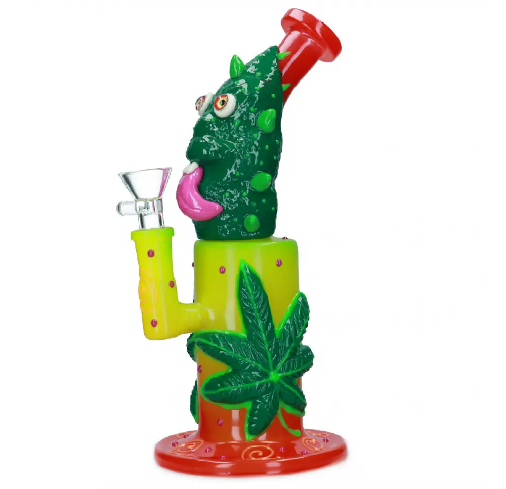 Bongo szklane Pickle 22 cm 14,5mm