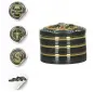 Młynek metalowy Diamond 4 części 52 mm MIX kolor