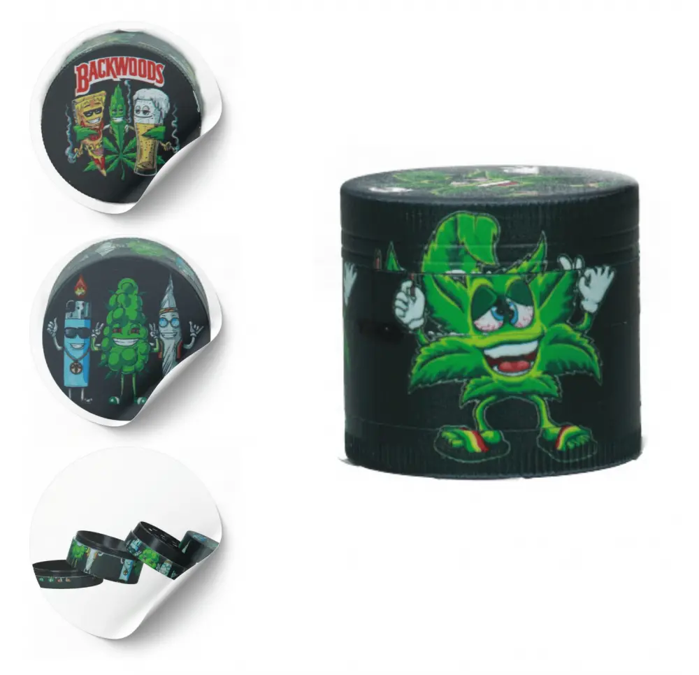 Młynek metalowy Comix 4 części 40 mm MIX wzorów