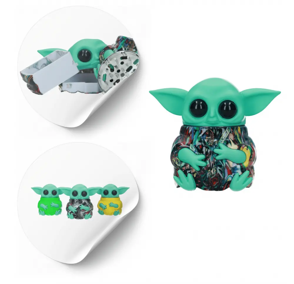 Młynek metalowy Yoda 75 mm