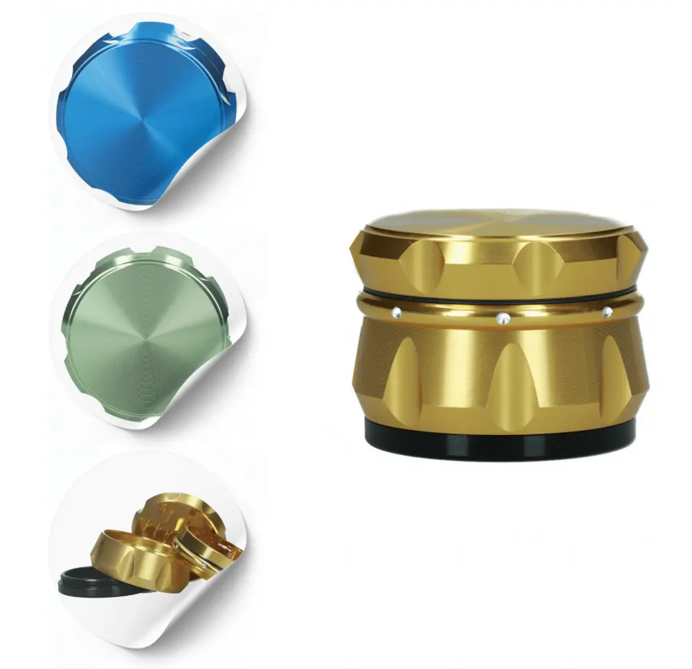 Młynek metalowy RAD 4 części 55 mm