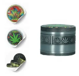 Młynek metalowy Ganja 4 części 52 mm MIX kolor