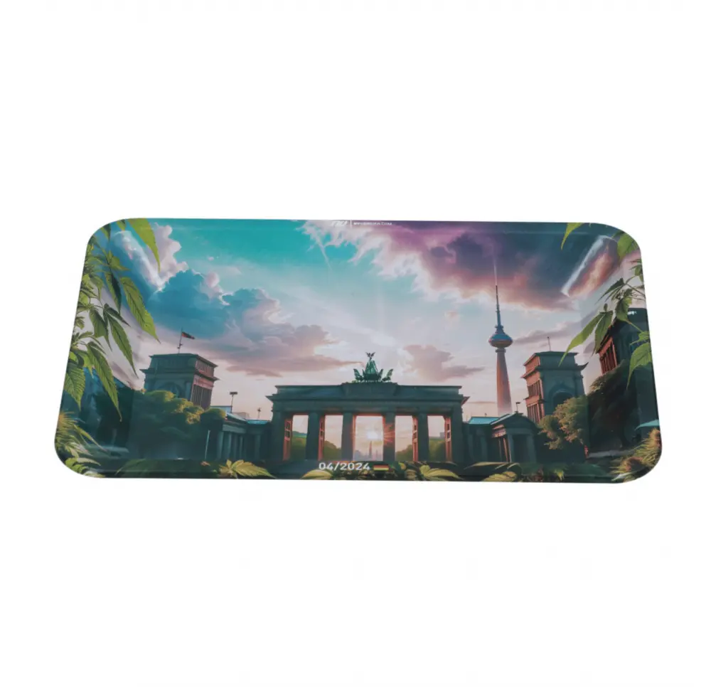 Tacka metalowa Berlin 18x12 cm