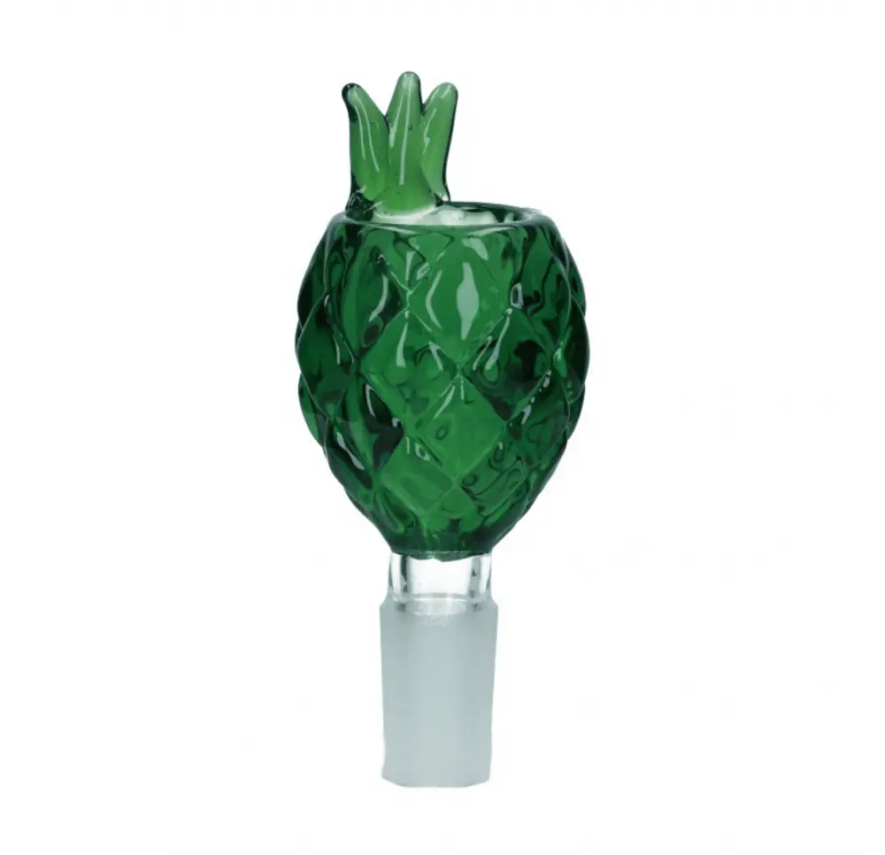 Cybuch szklany Ananas 14,5 mm MIX kolor