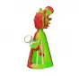 Bongo silikonowo-szklane Rick 18,5 cm XX mm