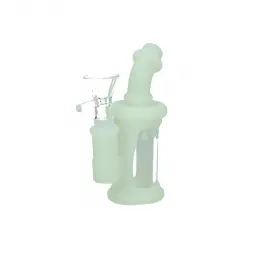 Bongo silikonowo-szklane Stripes 11,5 cm 14,5 mm