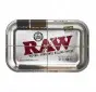 Tacka metalowa RAW ROLLING TRAY Metallic Silver 27 x 33 cm