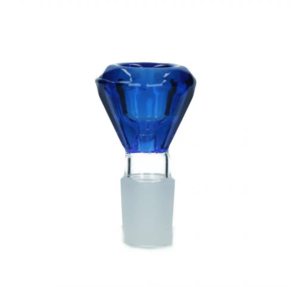 Cybuch szklany Diamond 18,8 mm niebieski