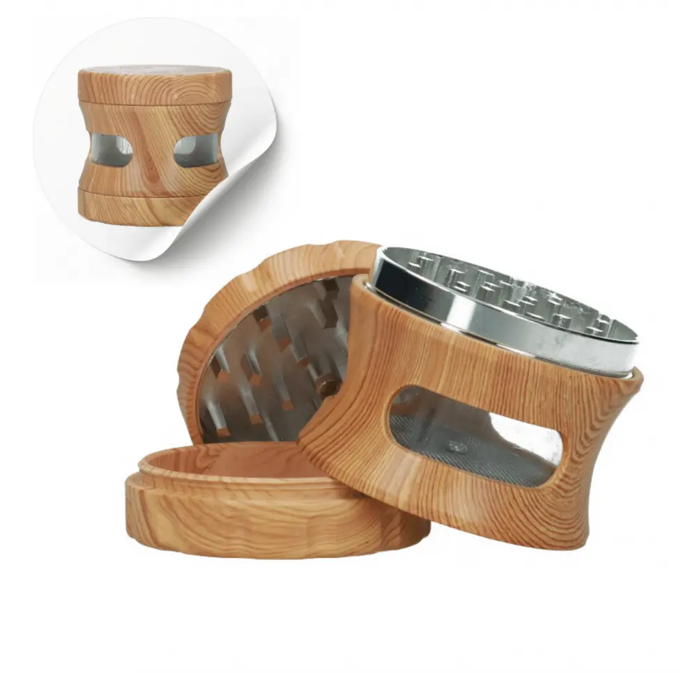 Młynek metalowo-drewniany Maroko 3 części 63 mm