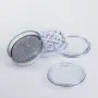 Plastikowy młynek 4-częściowy Buddies 60 mm (Szary)