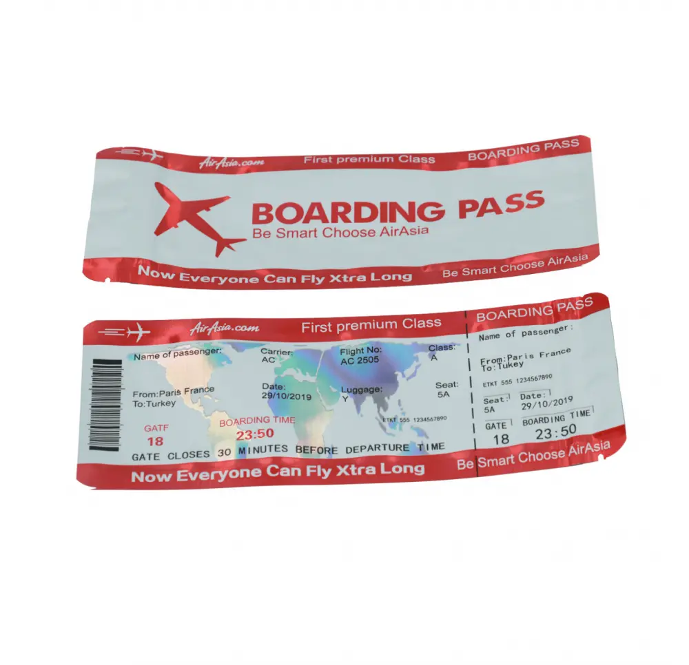 Torebka schowek Boarding Pass 8x20 cm