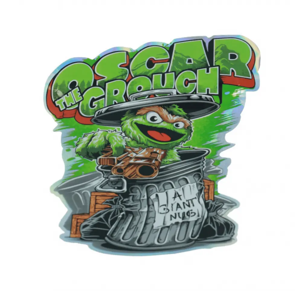 Torebka schowek Oscar the Grouch pojemność ok. 3,5 g