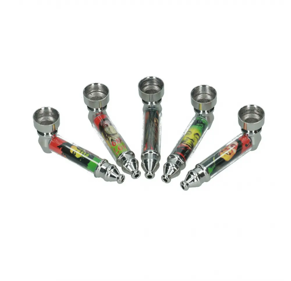 Lufka metalowa Tub 7,5 cm MIX kolor