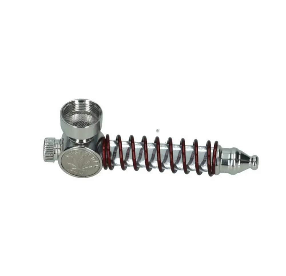 Lufka metalowa Spirala 9,5 cm MIX kolor