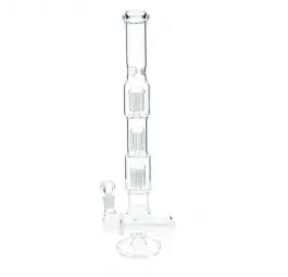 Bongo szklane z 3 filtracjami Duży Młot 54,5 cm 18,8mm
