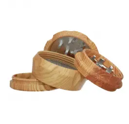 Młynek metalowo-akrylowy Etiopia 4 części 40 mm