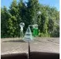 Bongo szklane Thug Life Bermuda Green 21cm  do DAB/WAX - OUTLET - bongo + gwóźdź + komin