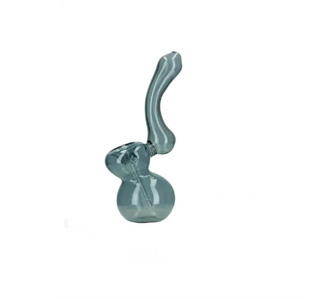 Szklany bubbler Plain 13,5 cm czarny