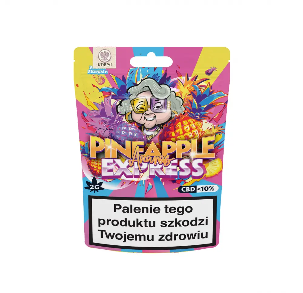 Susz CBD Speciały Babci Marysi - PINEAPPLE EXPRESS 2g