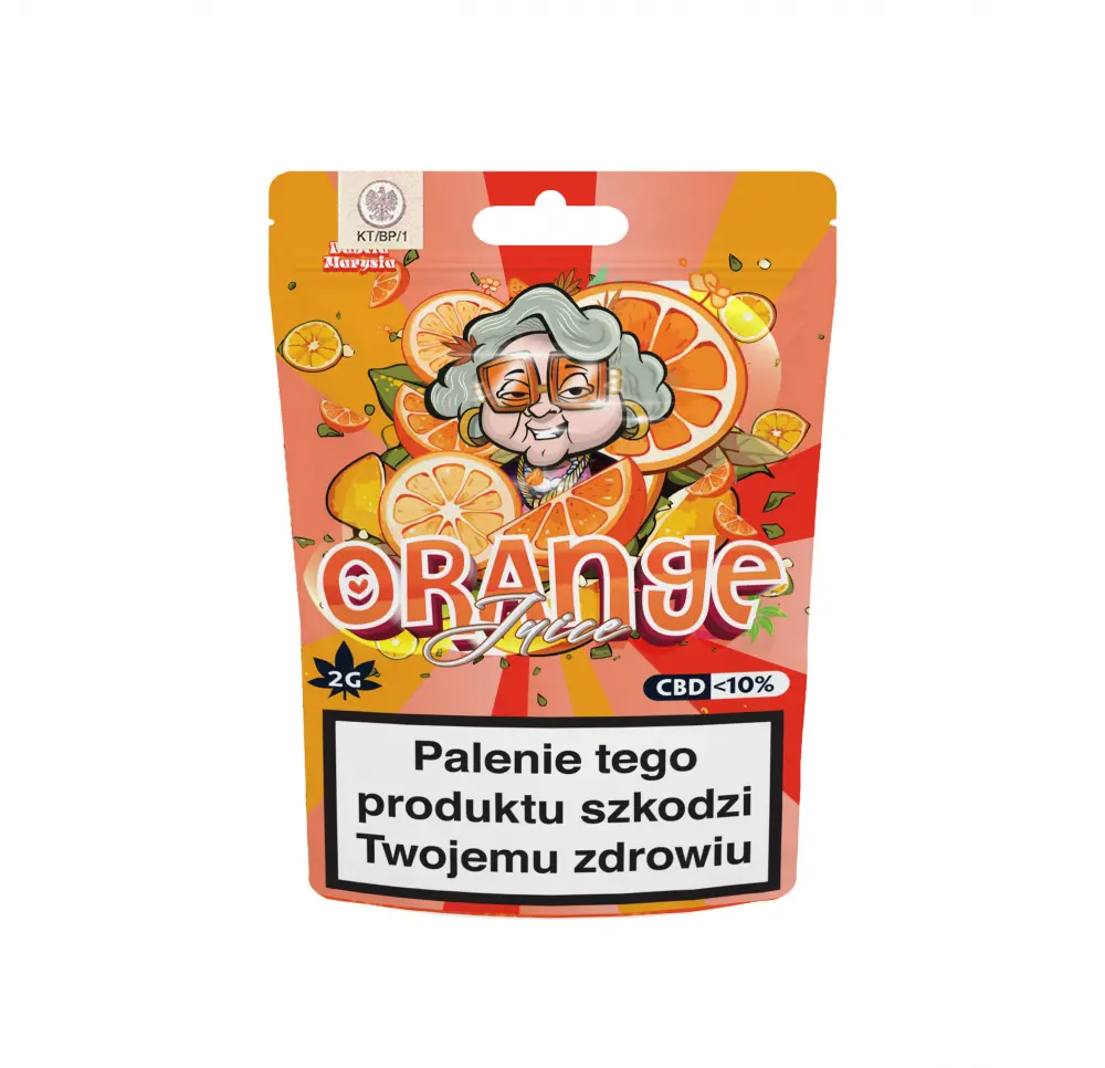 Susz CBG Speciały Babci Marysi - ORANGE JUICE 2g