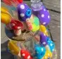 Bongo Szklane Mushrooms Attack 23 cm / 5 mm - USZCZERBIONE - OUTLET