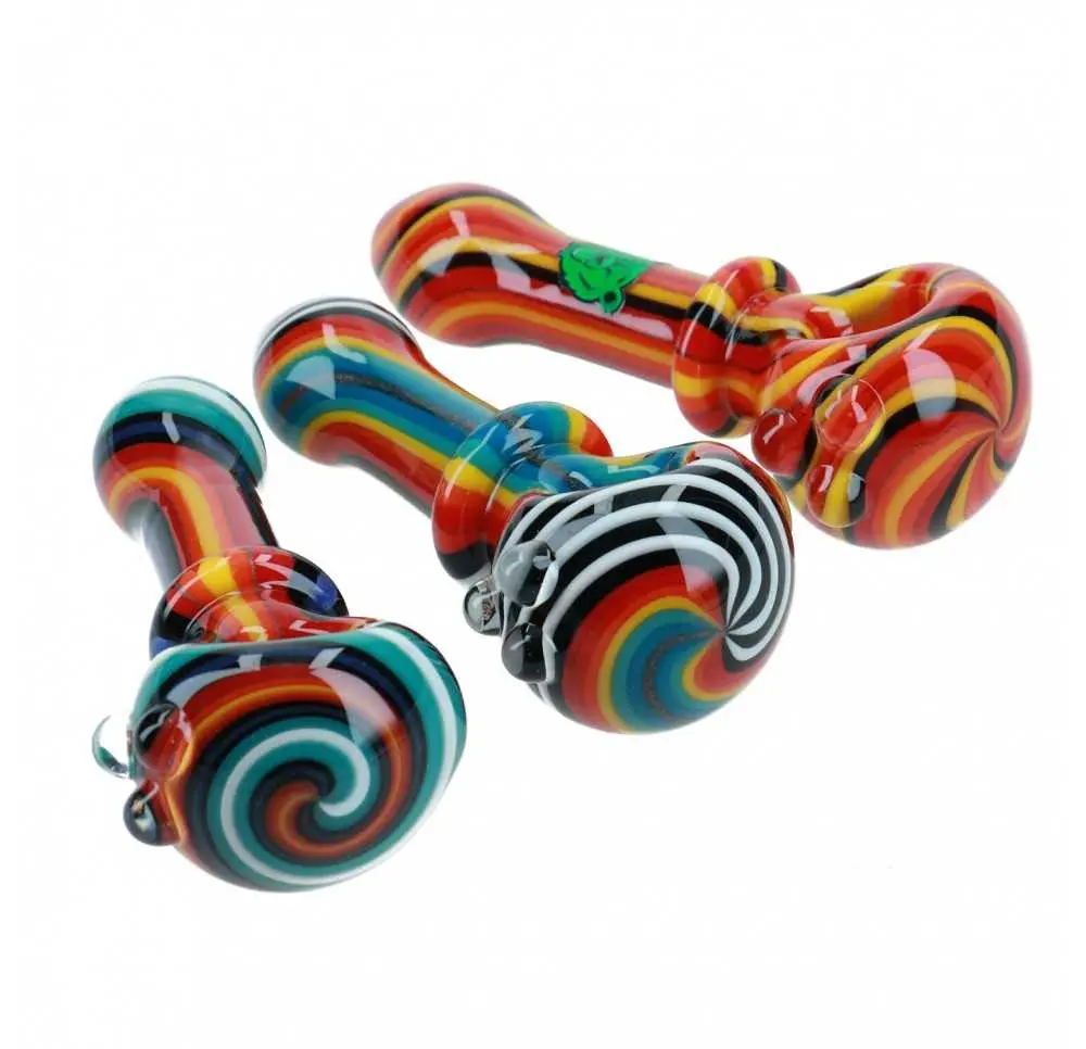 Lufka szklana bowl Swirl XX cm MIX kolor