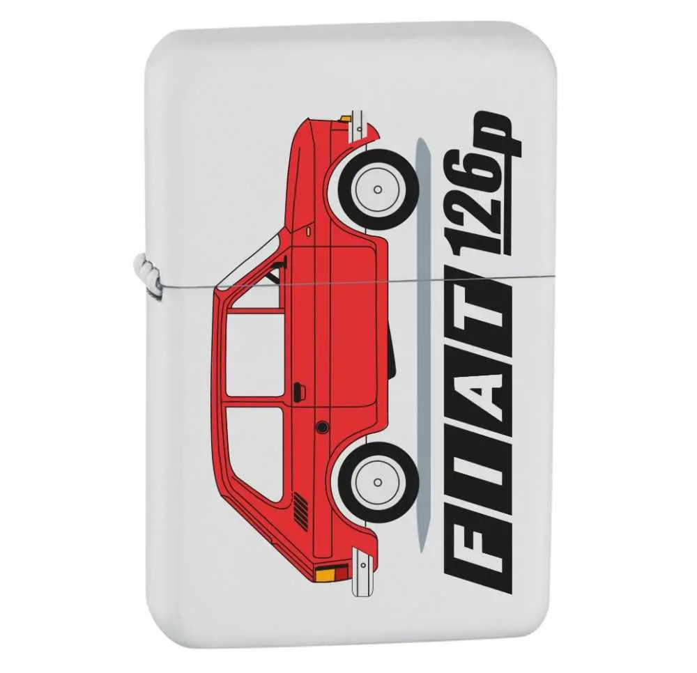 Zapalniczka benzynowa Tasman Nostalgia PRL Fiat 126p