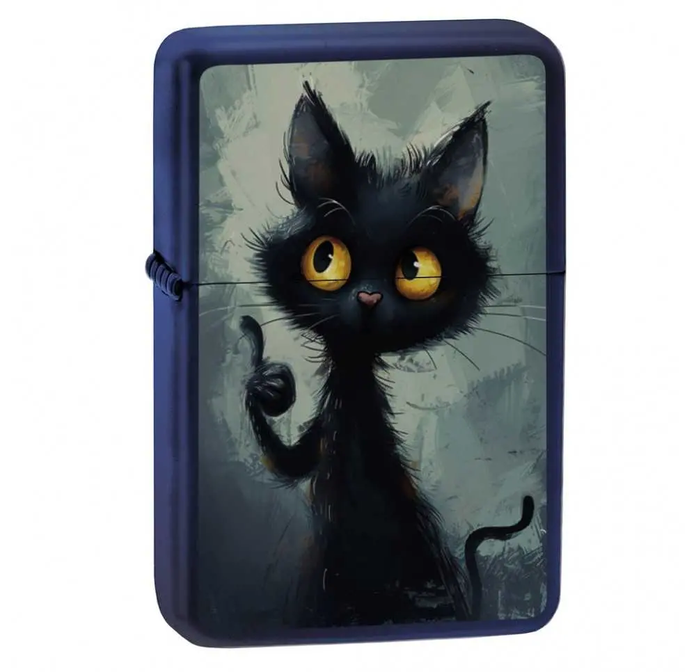 Zapalniczka benzynowa Tasman Czarny Kot