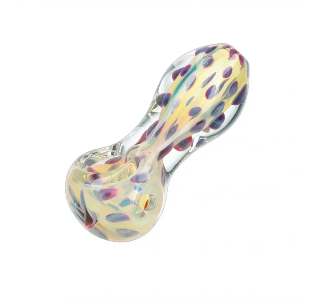 Lufka szklana bowl Dots 8,5 cm MIX kolor