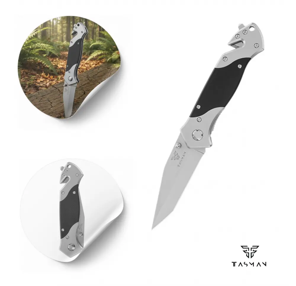 Nóż składany Tasman WOLF z blokadą ostrza