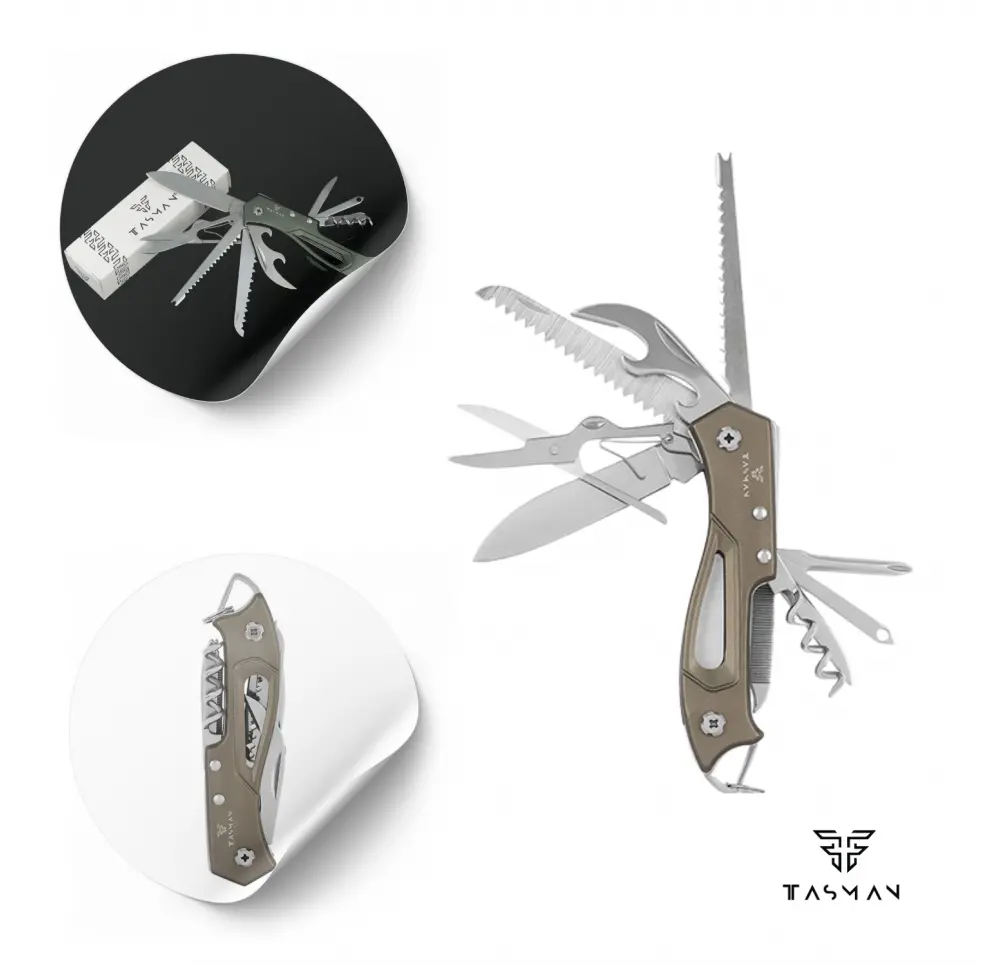 Scyzoryk Tasman 13 funkcji antracyt