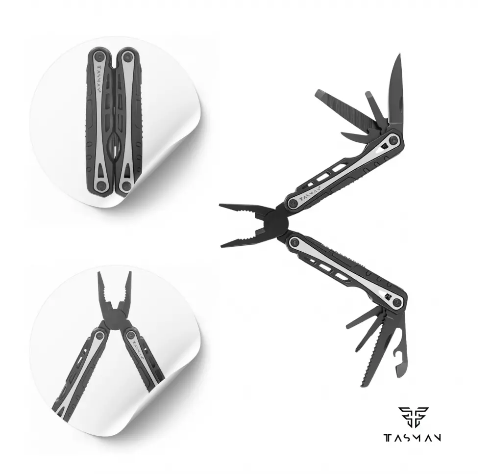 Multitool TASMAN 13 funkcji czarny